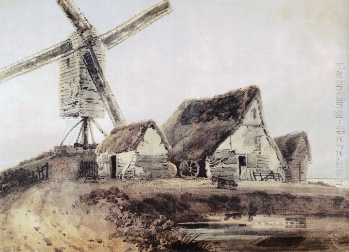 Thomas Girtin Mill in Essex